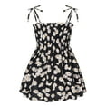 thumbnail image 1 of Utlike Girls Summer Dress Kids Baby Dress Floral Beach Dress Toddler Relaxing Fit Sundress Size 5 Years-6 Years, 1 of 2