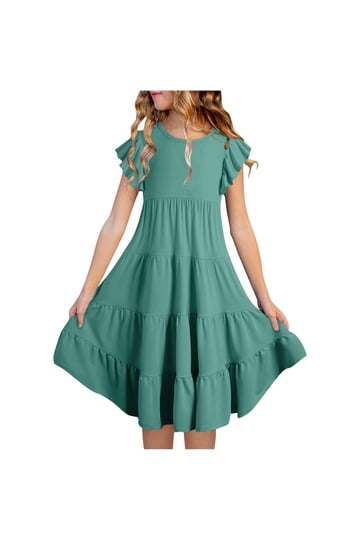 fun green dress Deep Green Long Flowy Prom Dress With Lace Bustier And Corset Back main image 0