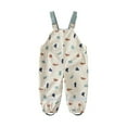 thumbnail image 1 of Utlike Girls Waterproof Rain Pants With Suspenders Lightweight Outwear For Toddlers And Kids Daily Use Outdoor Play And Rainy Season Waterproof Rain Pants For Wearing Outside Size 5 Years-6 Years, 1 of 2
