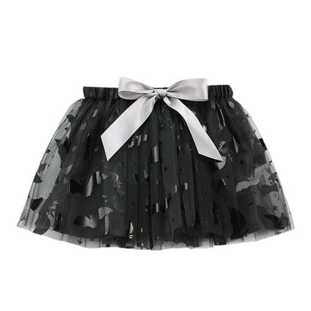 Utlike Halloween Girls Skirts Hallowmas Colourful Layered Puffy Tutu Tulle Skirt For Theme Party First Day Of School Clothes For Girl Size 9 Years-11 Years