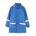 thumbnail image 1 of Utlike Kids Rain Jacket Boys Girls Button Rain Hooded Windproof Waterproof Raincoat Kids Long Sleeve Hoodie Trench Wear During Rainy Season And Rainy Days Size 6 Years-7 Years, 1 of 9