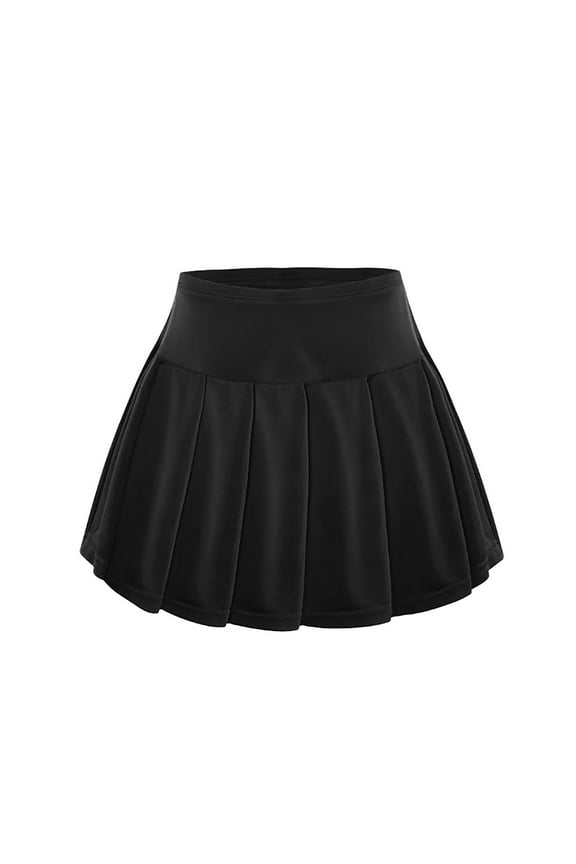 School Uniform Skirts For Girls Pleated Skirt Casual Tennis Skirt A Line Skater Skirt School Uniform Mini Skirt For Girl Size 7 Years-8 Years