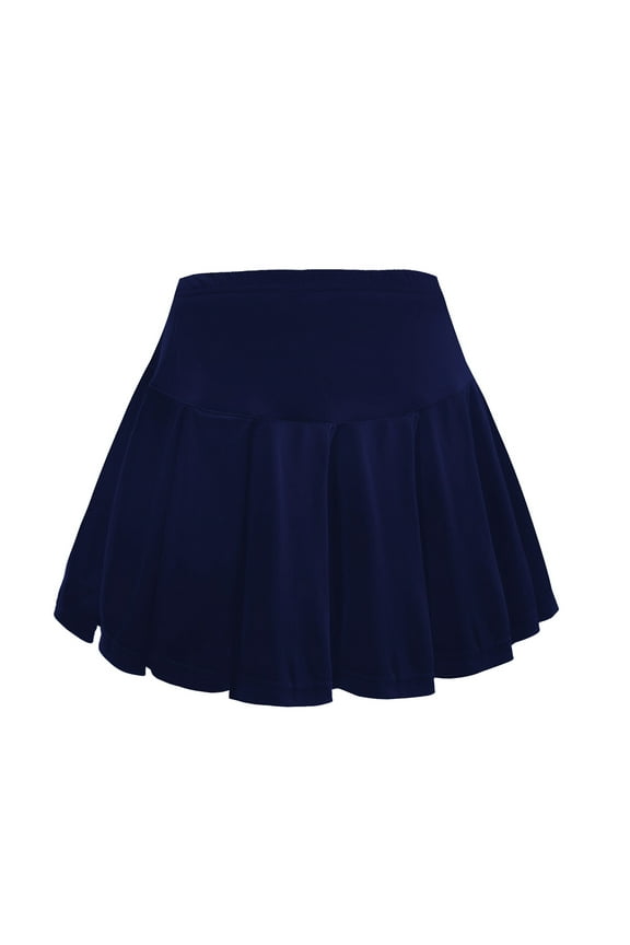 School Uniform Skirts For Girls Pleated Skirt Casual Tennis Skirt A Line Skater Skirt Festive Atmosphere Mini Skirt For Girl Size 9 Years-10 Years