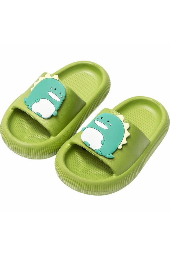 Summer Slippers For Toddler Children'S Cartoon Slippers Soft Home Slippers For Boys And Girls Non For Kids Casual Footwear Size 3 Years-4 Years