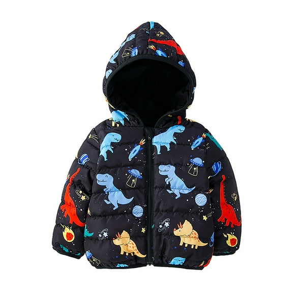 Utlike Toddler Boys Jacket Warm Fuzzy Hoody Jacket Zip Up Coat Fall Warm Winter Outwear Boys Lightweight Jackets Softness Size 3 Months-6 Months