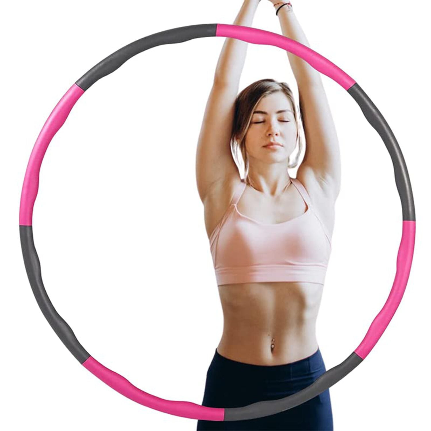 Adult Fitness 100cm Weighted Hula Hoop Weighted Hula Hoop GATE