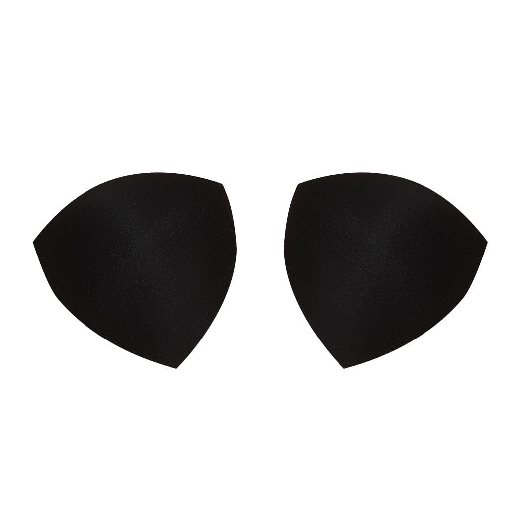 Utoimkio 1 Pair Triangle Sports Bra Pads Inserts Women Push up Breast
