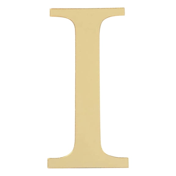 Utoimkio 26 Letters DIY 3D Acrylic Alphabet Mirror Wall Stickers Letter Self-Adhesive Home Wall Decor Letter Sign Art Sticker Decal for Home Decoration for Living Room Bedroom Home Wall Decals