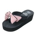 thumbnail image 1 of Utoimkio Platform Wedge Sandals for Women Wide Width Summer Casual Flip Flops Sandals for Women with Arch Support Casual Walking Shoes, 1 of 6