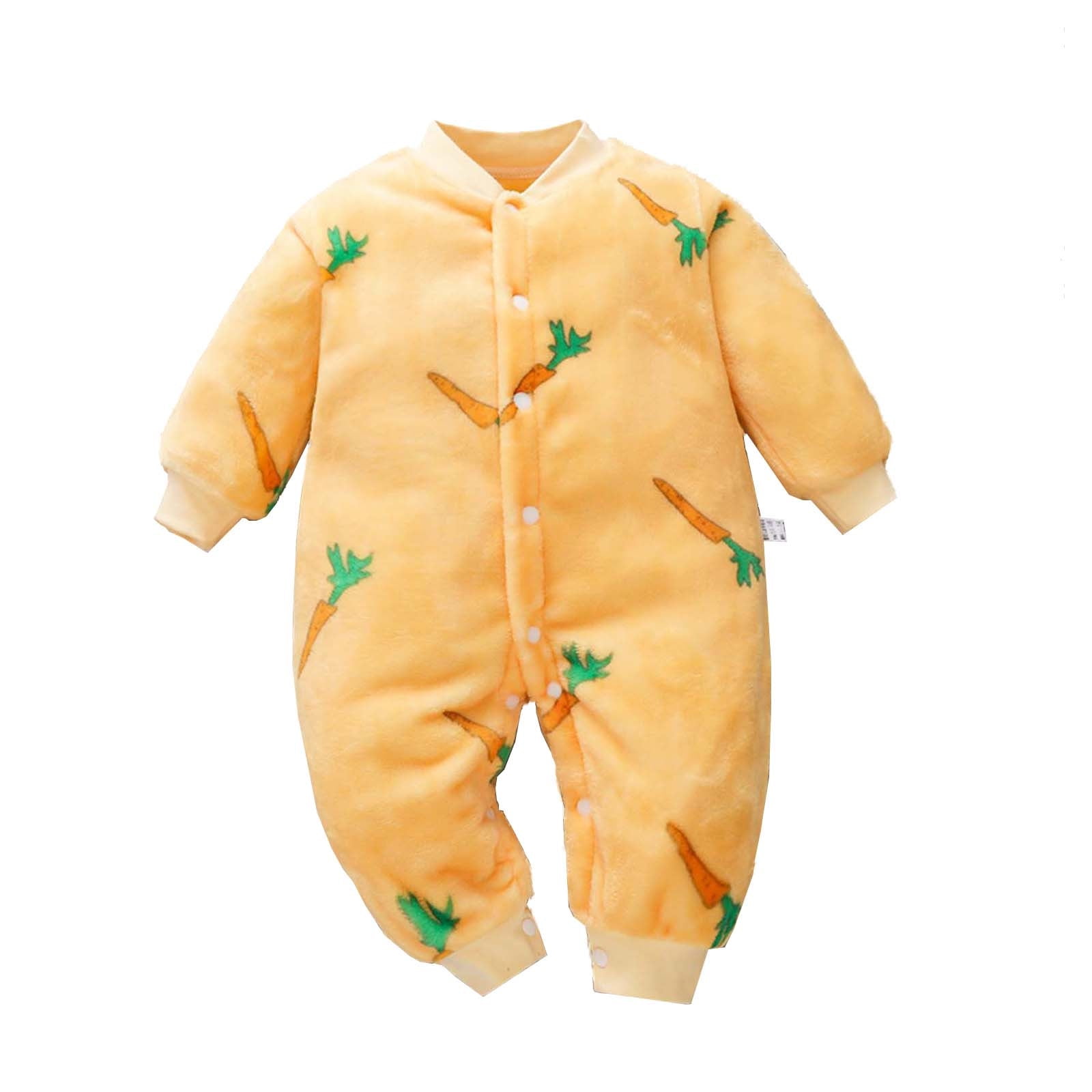 Utoimkio Baby Girl Rompers 03 Months Infant Baby Girl Boy Thick Warm