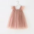 thumbnail image 1 of Utoimkio Baby Girls Tulle Tutu Dress Toddler Girls Birthday Party Dress Princess Outfit Little Girl Tulle Skirts, 1 of 6