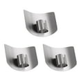 thumbnail image 1 of Utoimkio 3 Pack Stainless Steel Finger Guards for Cutting,Kitchen Gadgets Chopping Finger Protector Tools Single Finger Ring Style Finger Cutting Shield Hand Protector, 1 of 5
