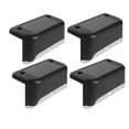 thumbnail image 1 of Utoimkio 4 Pack Step Lights Waterproof LED Solar Power Outdoor Fence Lights for Deck Stair Railing,Outside Lighting for Wall Garden Backyard Patio Balcony Decor, 1 of 9