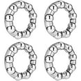 thumbnail image 1 of Utoimkio 4Pcs Bike Ball Bearing Retainers Replacement Mountain Bike Parts Inner Diameter 0.67Inch 9 Balls Repair Accessories for Bicycle Rear Wheel, 1 of 5