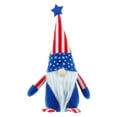 thumbnail image 1 of Utoimkio 4th of July Patriotic Gnomes Plush Decorations Party Supplies Memorial Day Red White Blue Gnomes Doll Patriotic Decorations for Home Party 4th of July Accessories, 1 of 1