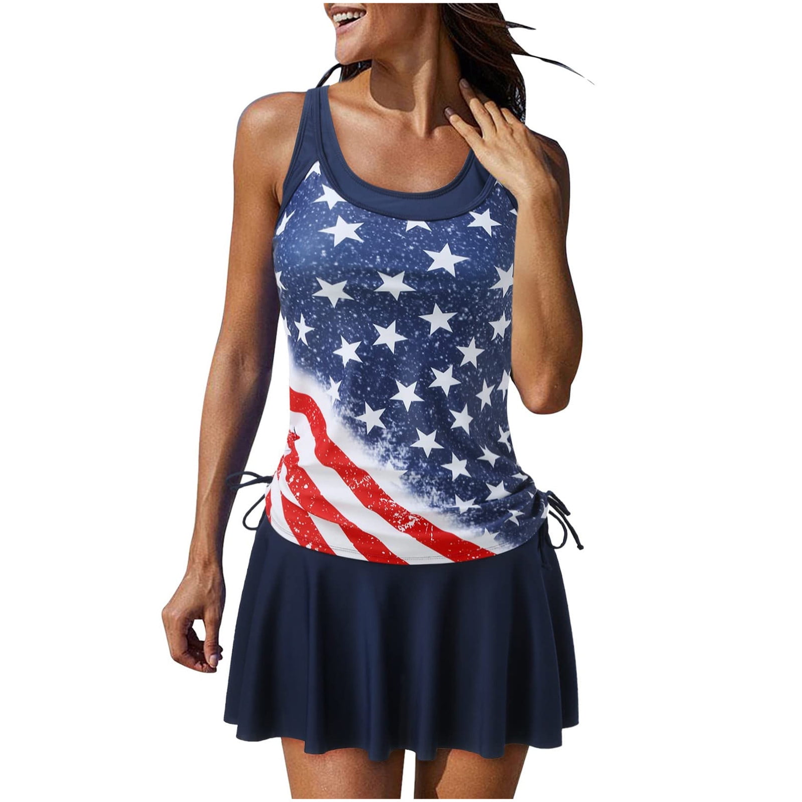 4th of july bathing suits one piece