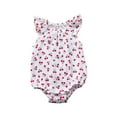 thumbnail image 1 of Utoimkio Clearance Unisex Baby Boy Girl Cartoon Print Sleeveless Romper Onesies One Piece Jumpsuit Summer Overall Clothes Size 0-24M, 1 of 9