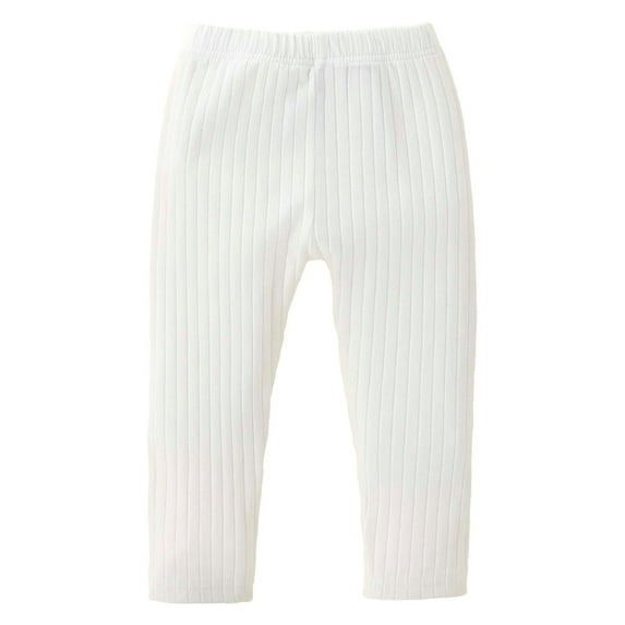 Utoimkio Baby Girls Stretch Leggings Soft Comfortable Tight Pants for Infant Girls in 0-18 Months Girls Athletic Leggings