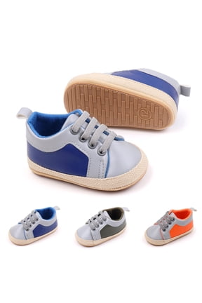 Baby Shoes Boys Girls First Walkers Cute Soft Sole Non-Slip Comfort Toddler Sneakers Prewalkers for 3-11 Months First Walkers