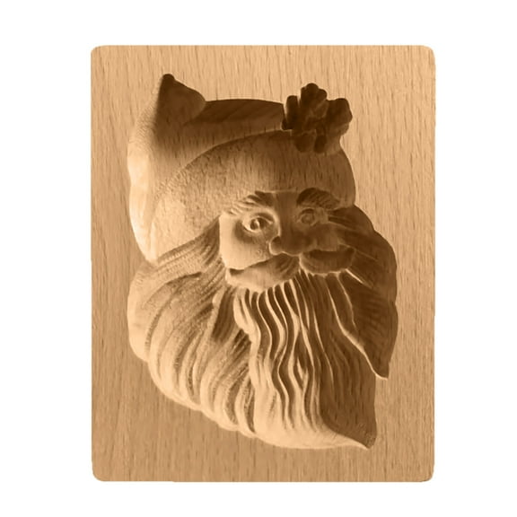 Utoimkio Clearance Carved Wooden Cookie Mold Kitchen Cookie Cutter Gingerbread,Cookie Stamp Molds for Home Kitchen Gadget Tools
