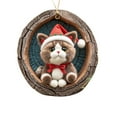 thumbnail image 1 of Utoimkio Cute Animal Nest Pendants Christmas Ornaments 2024 Christmas Tree Decorations Pendant Christmas Tree Ornaments,Xmas Tree Hanging Decor Party Supplies, 1 of 6