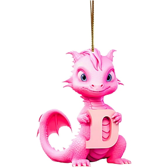 Utoimkio Cute Dinosaur Pendants Christmas Ornaments 2024 Christmas Tree Decorations Pendant Christmas Tree Ornaments,Acrylic Xmas Tree Hanging Decor Party Supplies