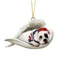 thumbnail image 1 of Utoimkio Cute Puppy Pendants Christmas Ornaments 2024 Christmas Tree Decorations Pendant Christmas Tree Ornaments,Acrylic Xmas Tree Hanging Decor Party Supplies, 1 of 5