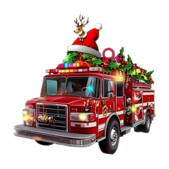 Utoimkio Cute Santa Claus Pendants Christmas Ornaments 2024 Christmas Gifts for Kids Christmas Tree Ornaments,Acrylic Xmas Tree Hanging Decor Party Supplies