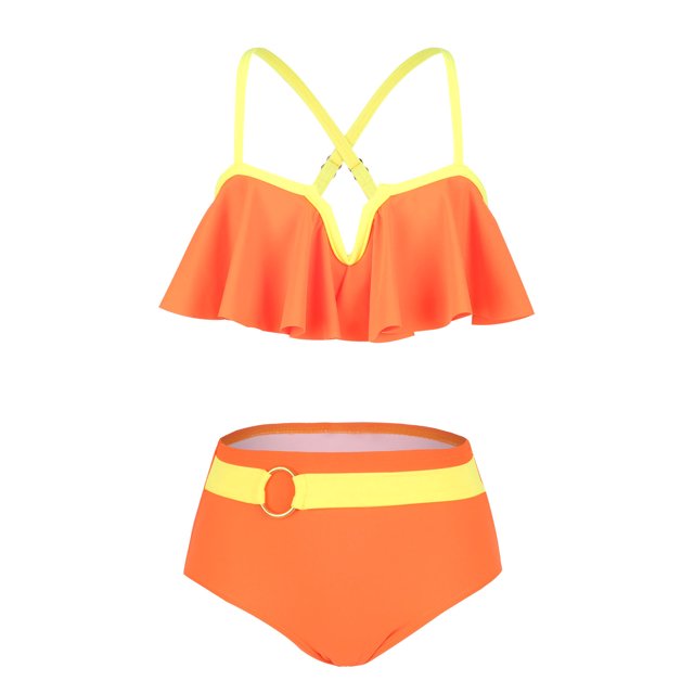 Utoimkio Clearance Family Swimsuits Matching Set Tummy Control Two