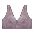 thumbnail image 1 of Utoimkio Full Coverage Bras for Women No Underwire Lace Wireless Bras for Women Comfort Breathable Everyday Bras, 1 of 4