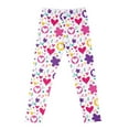 thumbnail image 1 of Utoimkio Clearance Girls Printed Stretch Leggings Soft Comfortable Ankle Length Pants Leggings for Kid Little Girls 3-8 Years, 1 of 6