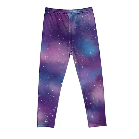 Utoimkio Girls Stretch Leggings Soft Comfortable Tight Pants for Girls in 3-8 Years Girls Tie Dye Athletic Leggings