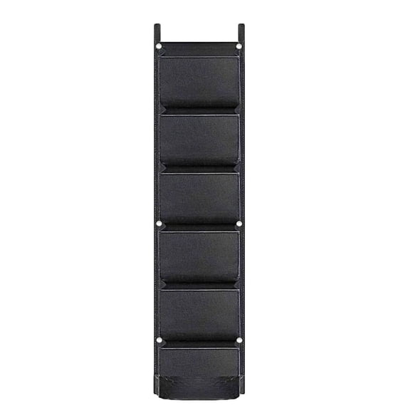 Utoimkio Hanging Wall Planter with 6 Pockets Vertical Garden Planter Wall Mounted Flower Pouch Plant Growing Bag Garden Tools Storage Bag for Outdoor Decor