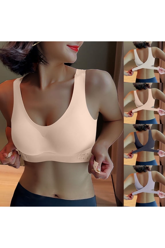 High Support Sports Bras for Women Seamless Athletic Tank Tops Summer Workout Gym Activewear Bras for Women
