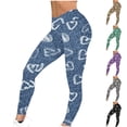 thumbnail image 1 of Utoimkio High Waisted Yoga Leggings for Women Summer Tummy Control Workout Athletic Running Yoga Pants for Women, 1 of 5