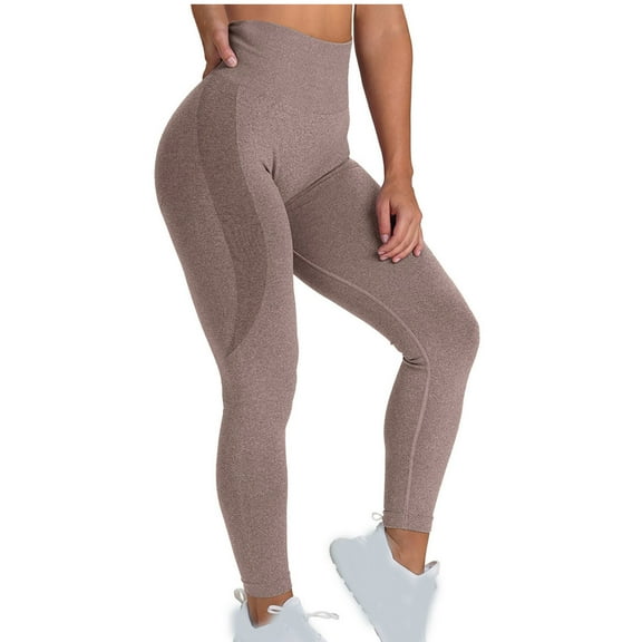 Utoimkio High Waisted Yoga Leggings for Women Summer Tummy Control Workout Athletic Running Yoga Pants for Women