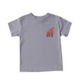 thumbnail image 1 of Utoimkio Clearance Kids Boys Girls Casual Heart Print Tees Short Sleeve Crewneck T Shirts Summer Casual Tops for Boys Girls 4-16 Years, 1 of 5