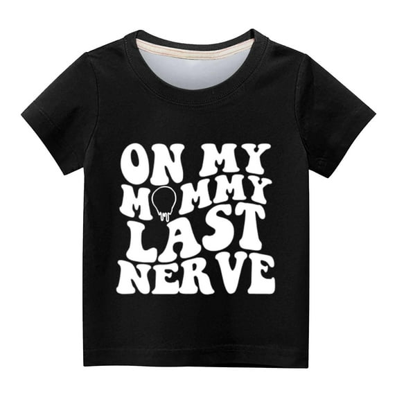 Utoimkio Kids Boys Girls Casual Tees Short Sleeve Crewneck T Shirts Summer Casual Tops for Boys Girls 3-14 Years