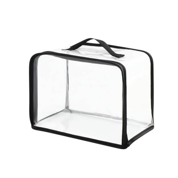 Utoimkio Large Clear Travel Packing Cube Storage Organizer,Storage Bags Multipurpose Pouch with Handle for Clothes,Quilt,etc