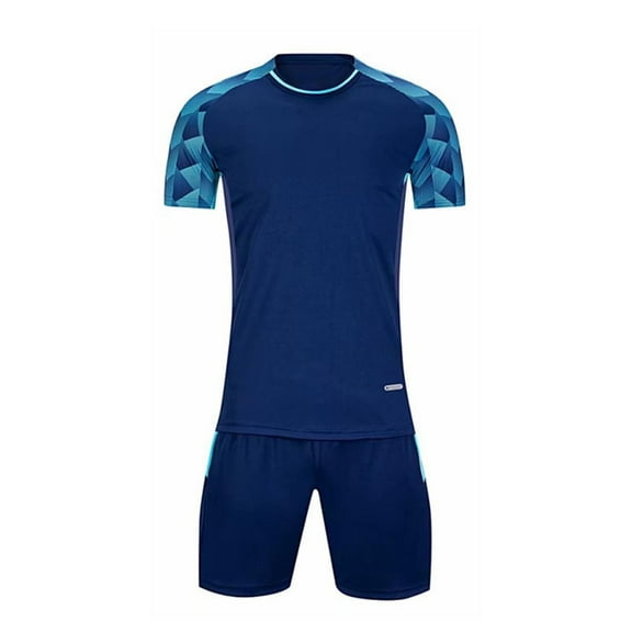 Utoimkio Little Boys Summer Sport Shorts Set Short Sleeve T-Shirt and Shorts 2Pcs Comfort Breathable Summer Outfits Size 4-16T