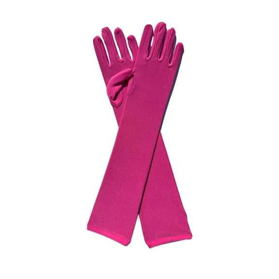 Utoimkio Long Over Elbow Opera Gloves for Women,Stretchy Elbow Length Party Gloves Costumes Bridal Party Supplies