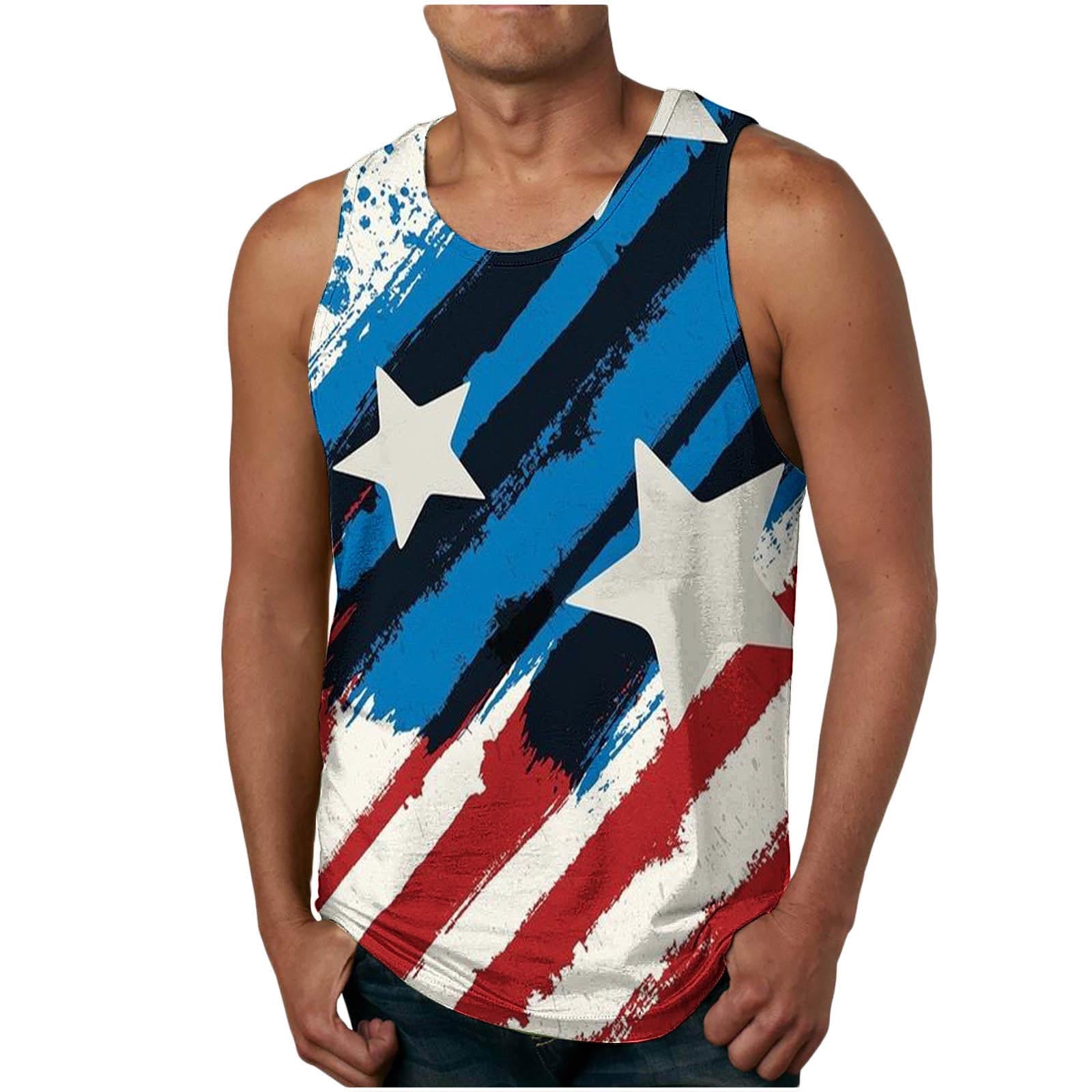 4th of july sleeveless shirts
