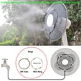 thumbnail image 1 of Utoimkio Outdoor Misting Fan Kit for Garden Patio Backyard,16 Inch Mist Hose Mister Fan Water Misters for Cooling Patios,Portable Misting System for Mist Fan, 1 of 8