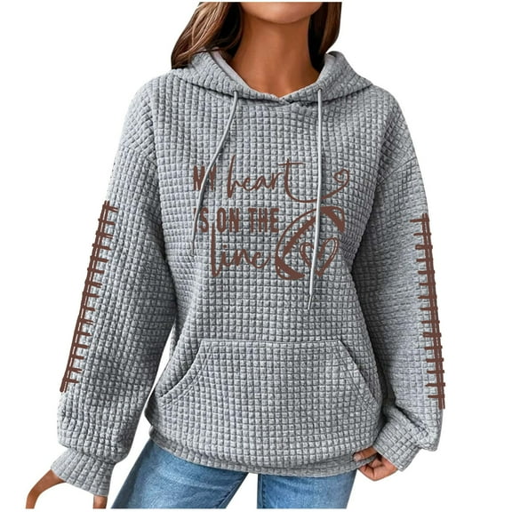 Utoimkio Oversized Graphic Hoodies for Women Plus Size Hoodie Long Sleeve Pullover Sweatshirts for Women Loose Fit Pullover Tops Fall Outfits
