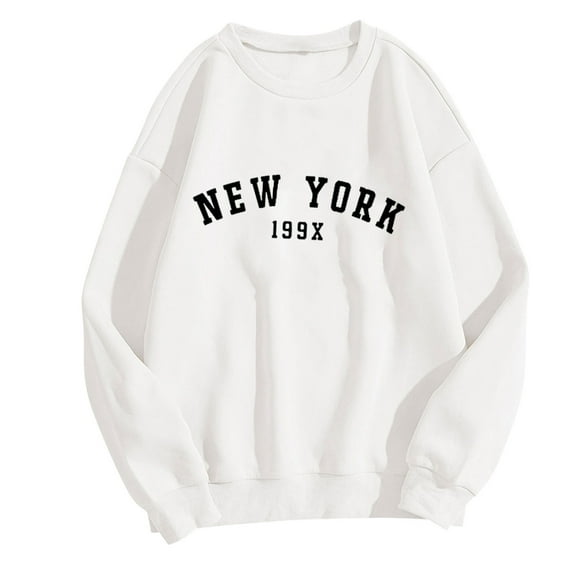 Utoimkio Oversized Graphic Sweatshirts for Women Loose Fit Long Sleeve Drop Shoulder Crewneck Shirt Tops Fall Outfits