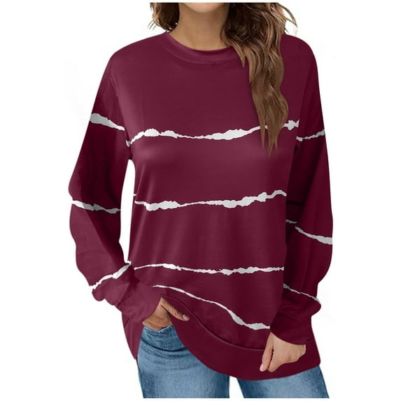 Utoimkio Oversized Sweatshirts for Women Loose Fit Long Sleeve Shirts Casual Pullover Tops Fall Outfits for Women