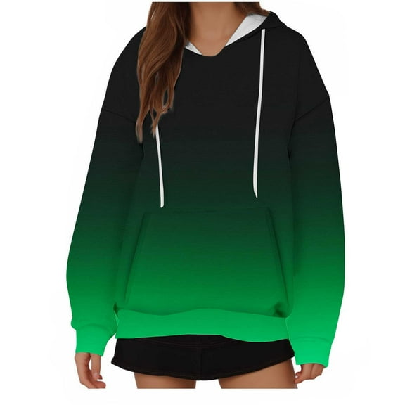 Utoimkio Oversized Tie Dye Hoodies for Women Plus Size Hoodie Long Sleeve Pullover Sweatshirts for Women Loose Fit Pullover Tops Fall Outfits