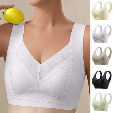 Utoimkio Push Up Bras for Women No Underwire Comfort Full Coverage Bras for Women Wirefree Everyday Bras