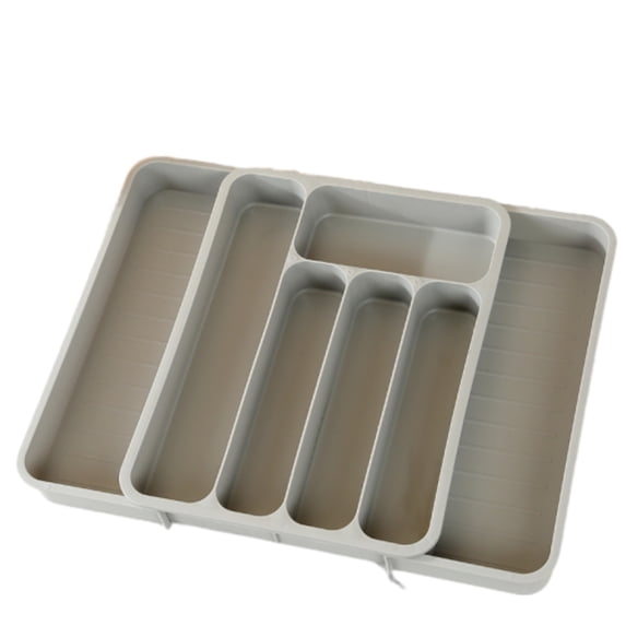 Utoimkio Silverware Drawer Organizer Kitchen Drawer Organizer, Kitchen Utensils Organizer for Kitchen Drawers,Silverware Tray for Drawer (7 Compartments)