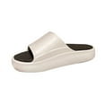 thumbnail image 1 of Utoimkio Slide Sandals for Women Summer Couple Women Men Slippers Casual Thick Bottomed Beach Shoes, 1 of 7